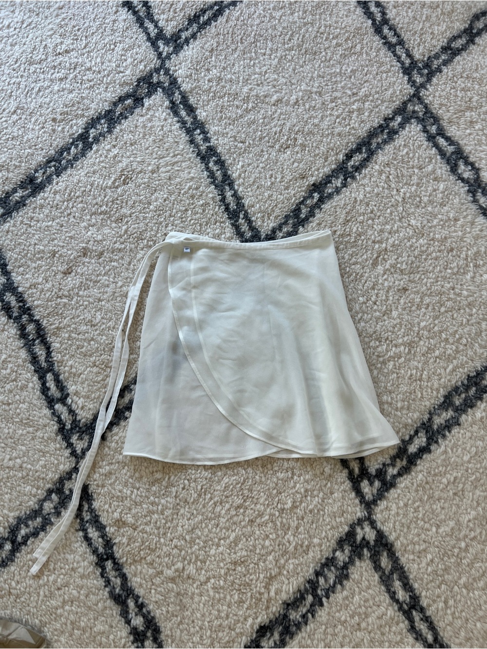 Women's Cream Wrap ballet Skirt
